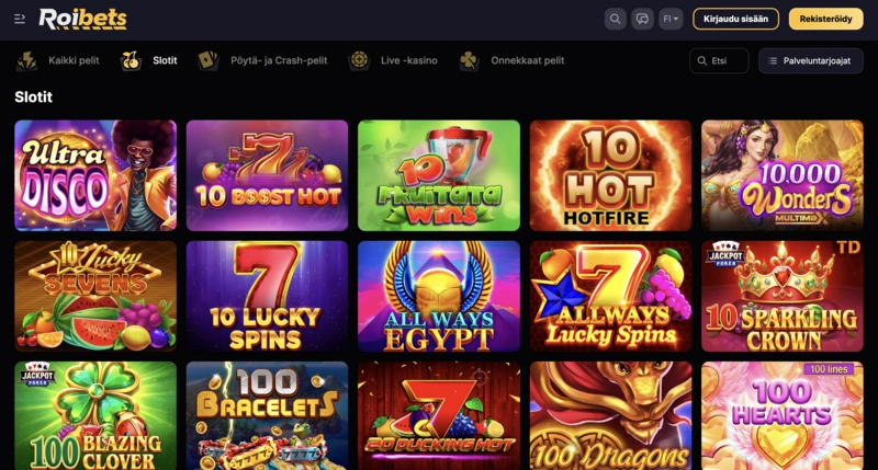 Roibets Slots